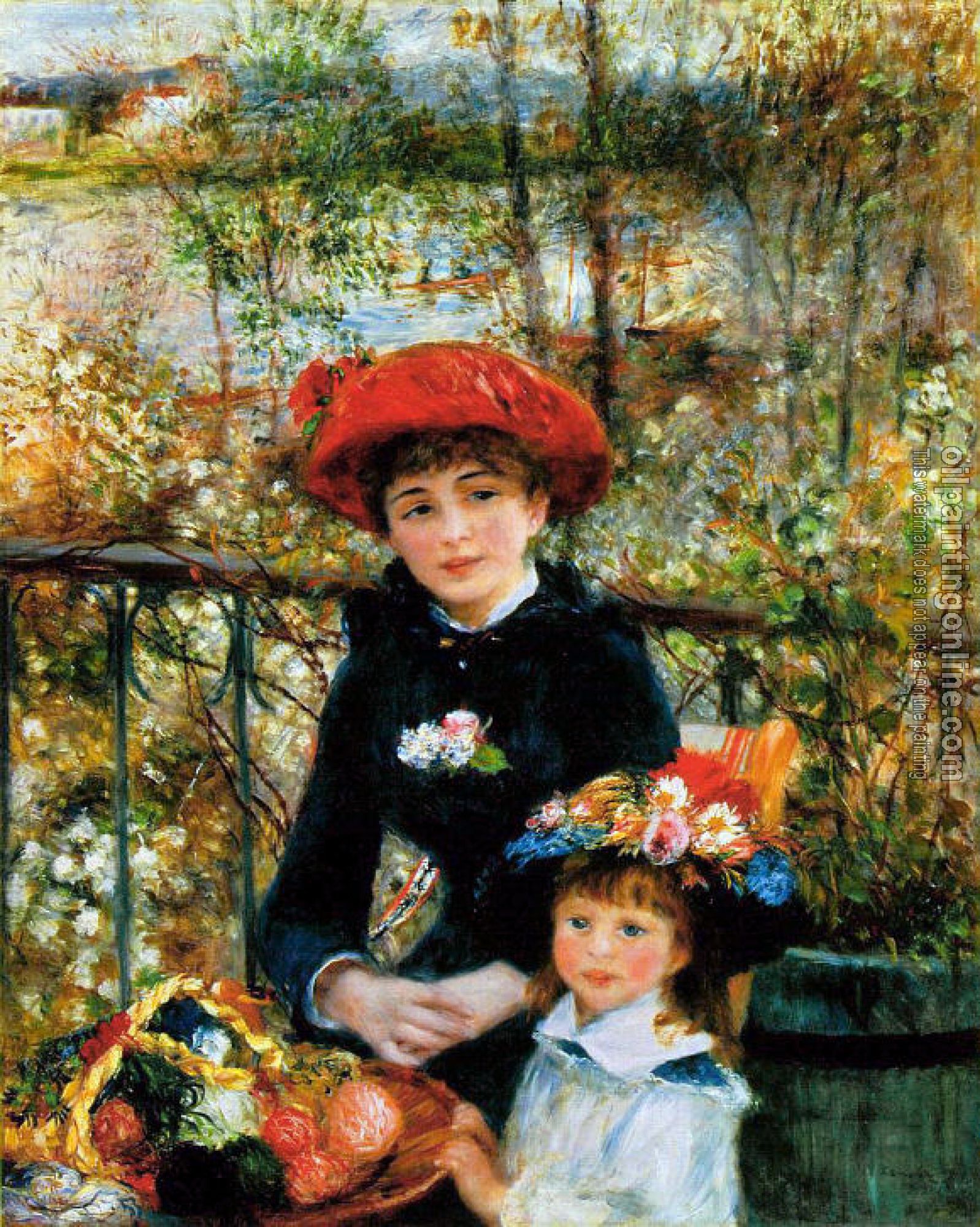 Renoir, Pierre Auguste - Two Sisters on the Terrace